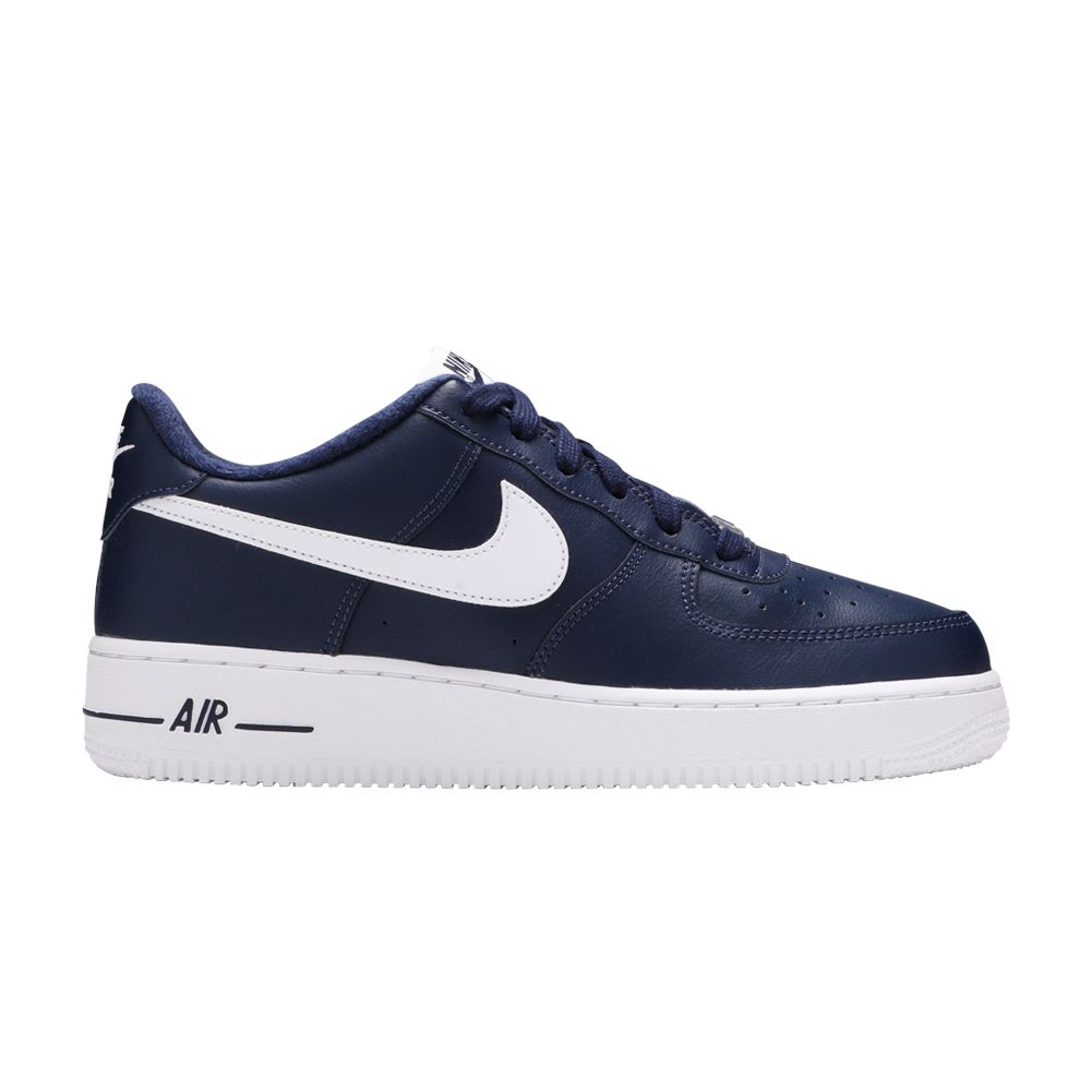 Pre-owned Nike Air Force 1 Gs 'midnight Navy' | Blue | Kid's Size 4