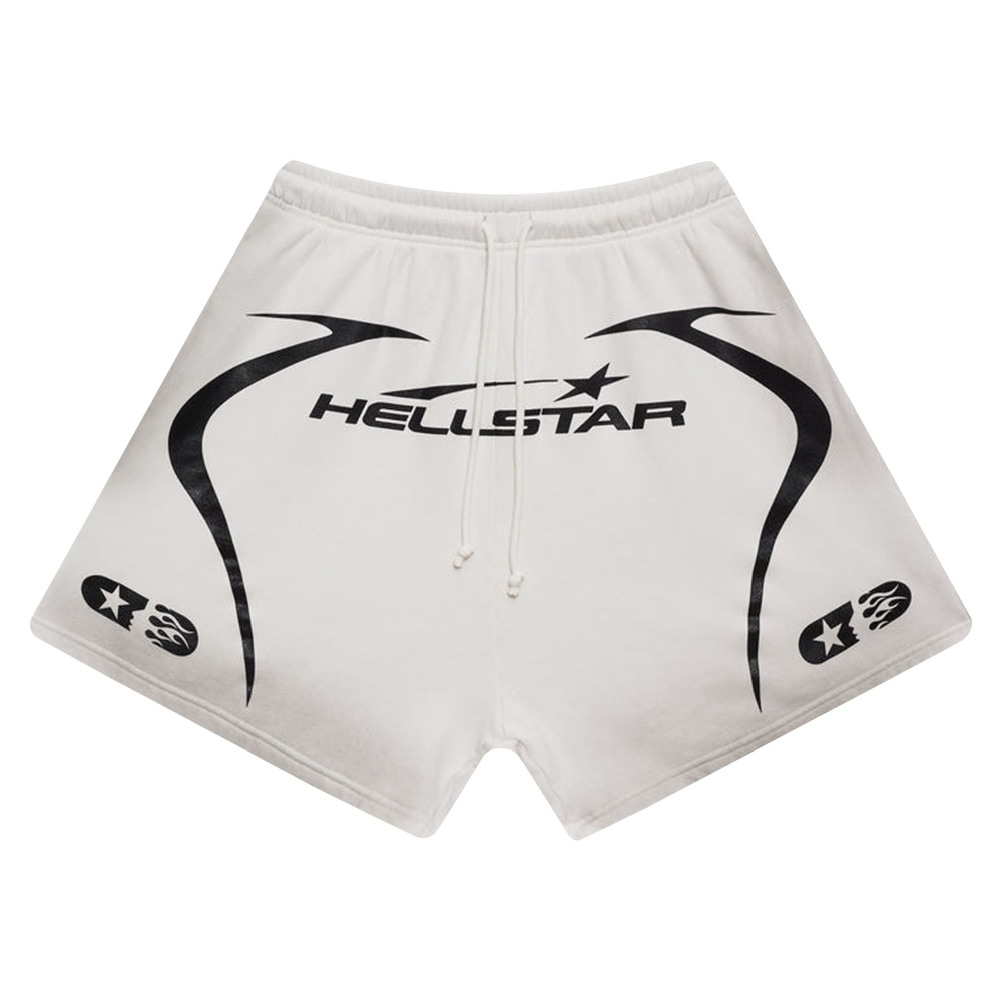 Hellstar Warm Up Shorts 'White' | Men's Size L