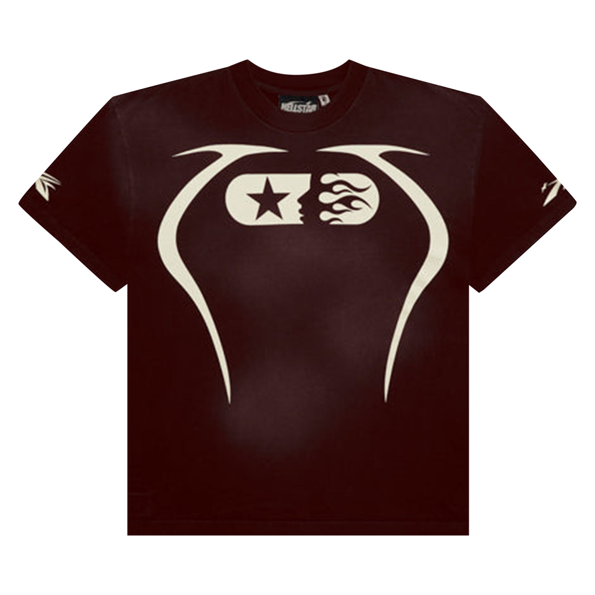 Hellstar Warm Up T-Shirt 'Brown' | Men's Size M