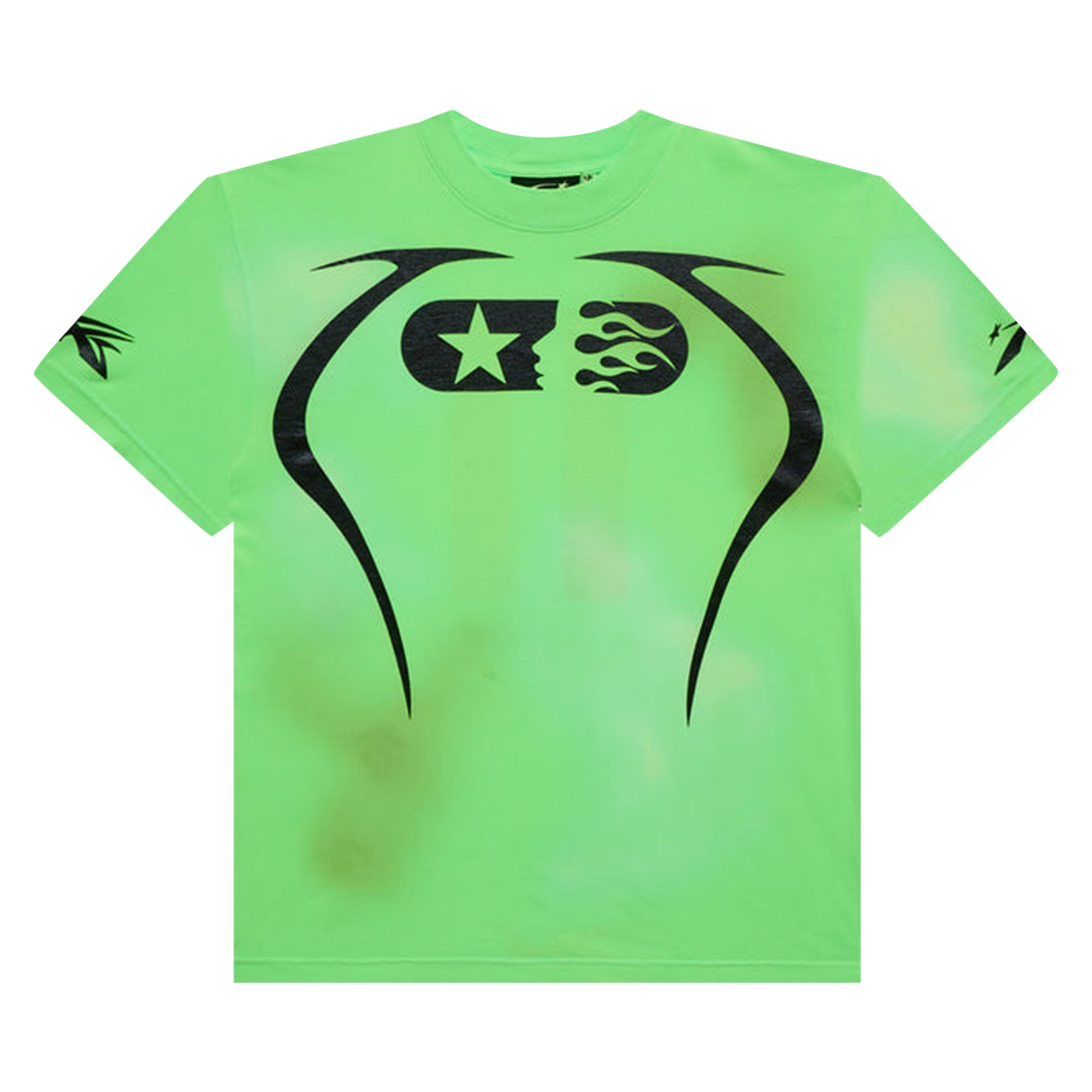 Hellstar Warm Up T-Shirt 'Neon Green' | Men's Size XL