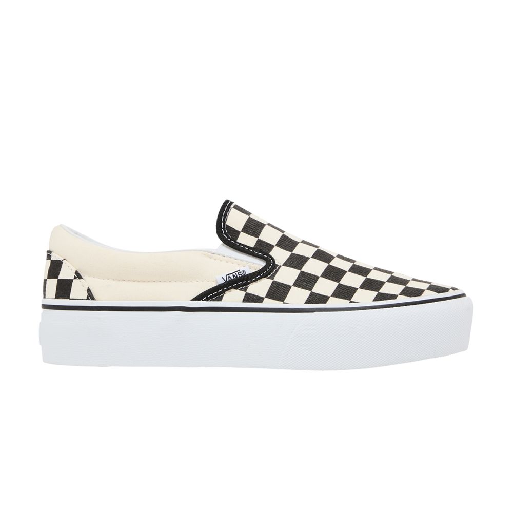 Vans Classic Slip-On Platform 'Checker - Black White' | Men's Size 10.5