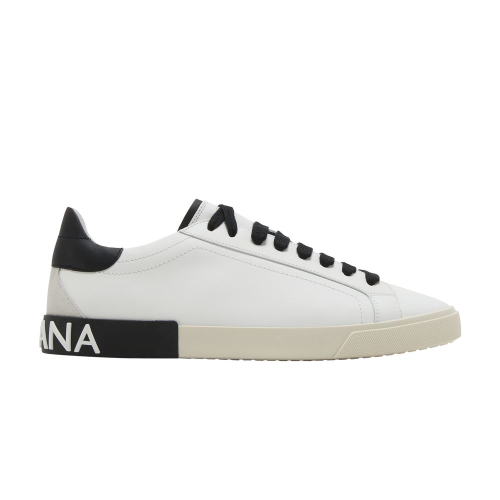 Pre-owned Dolce & Gabbana Portofino Vintage 'white Black' | Men's Size 41