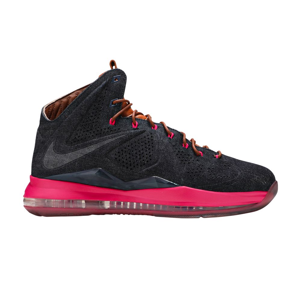 Nike LeBron 10 EXT Denim QS 'Denim' | Blue | Men's Size 8.5