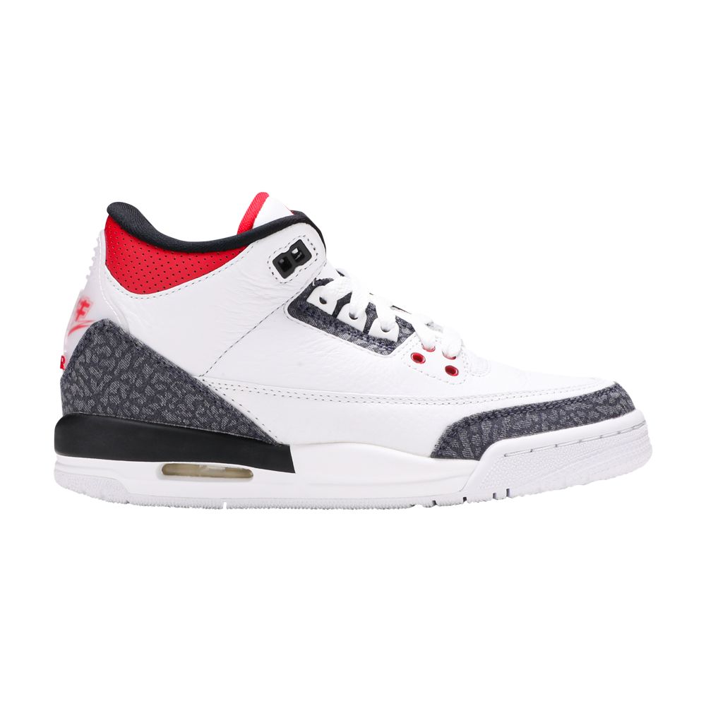 Click to view more detailed imagery on our partner's website Pre-owned Air Jordan 3 Se-t Gs 'fire Red' Japan Exclusive | White | Kid's Size 3.5
