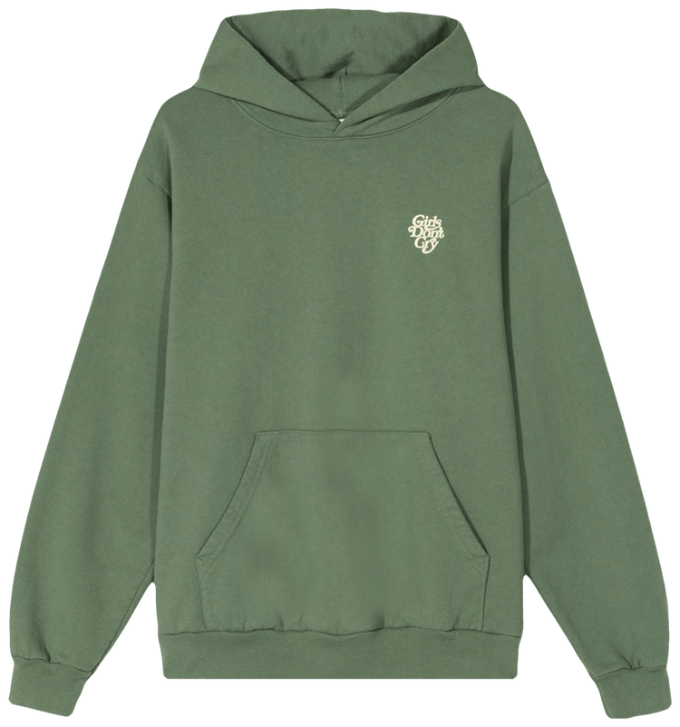 girls don't cry パーカー　light green Girls Don't Cry Hoodie M Cotton Green Used | eBay
