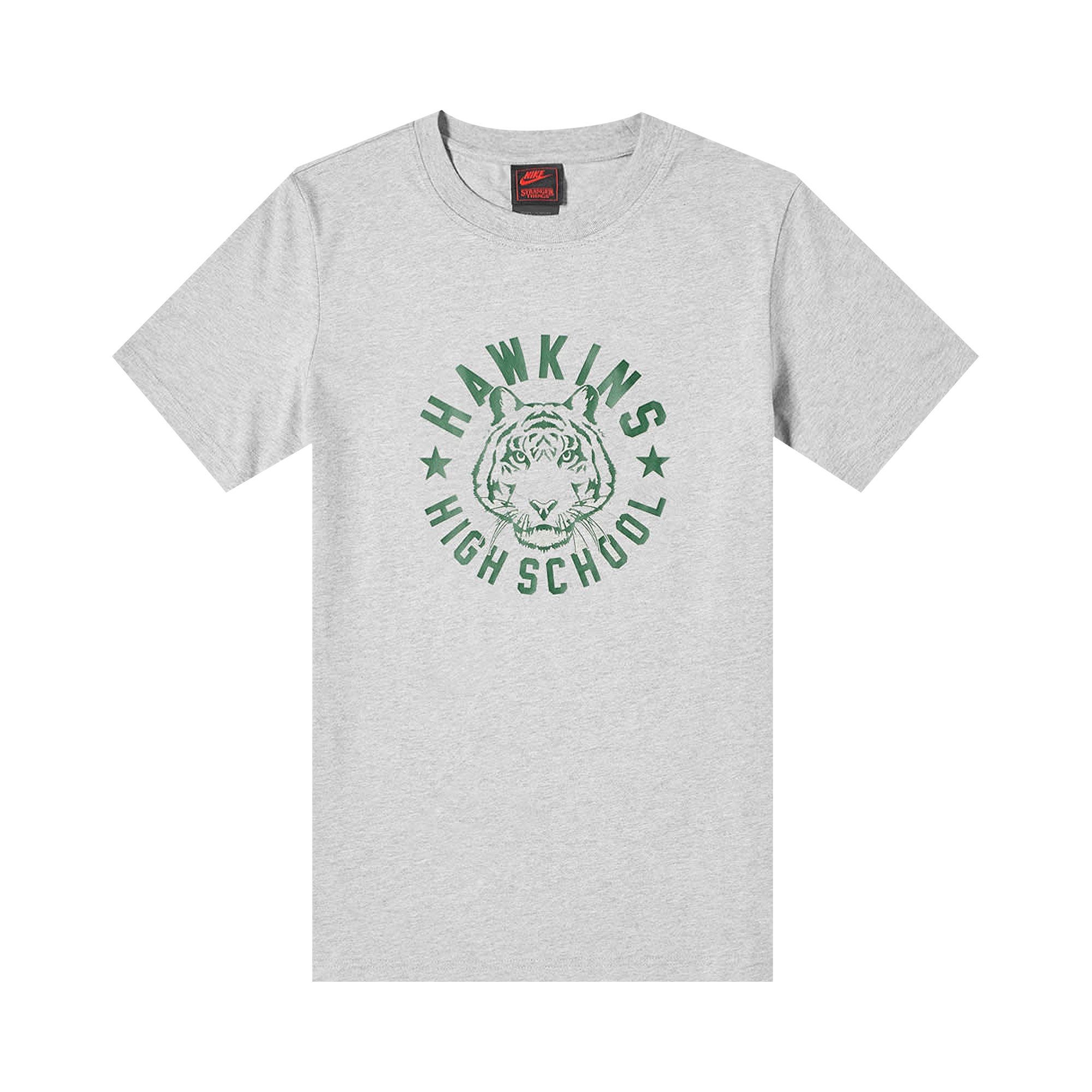 Nike x Stranger Things Hawkins High Tee 'Dark Grey' | Men's Size M