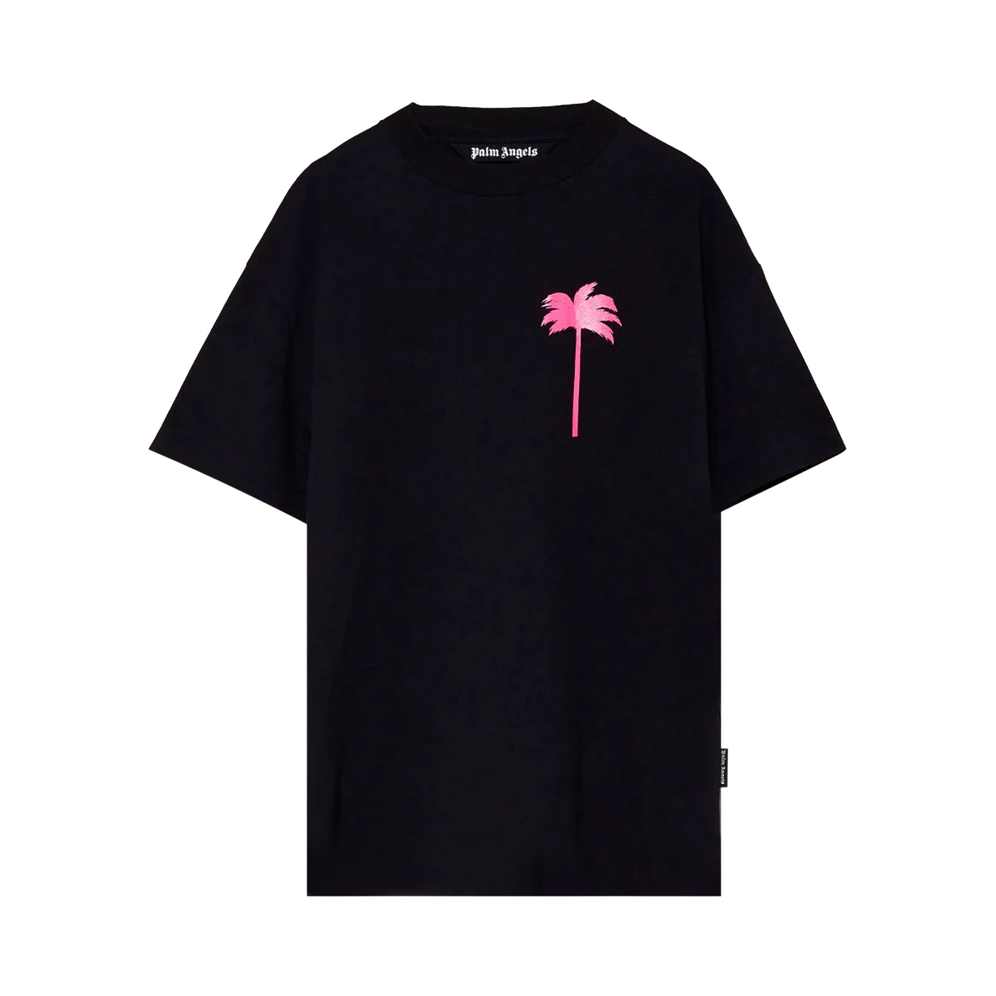 Pre-owned Palm Angels Palm X Palm Classic Tee 'black/fuchsia'