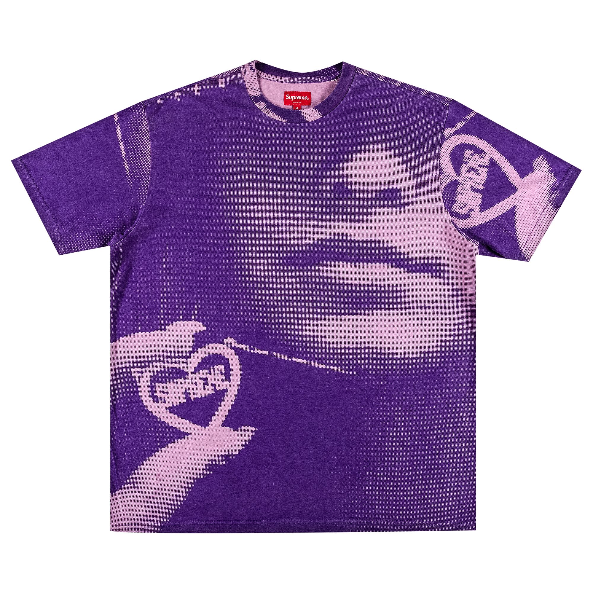 Supreme Kim Necklace Short-Sleeve Top 'Purple' | Men's Size L