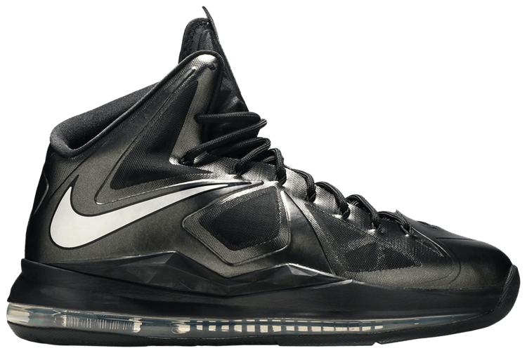 Black lebron 10 sales
