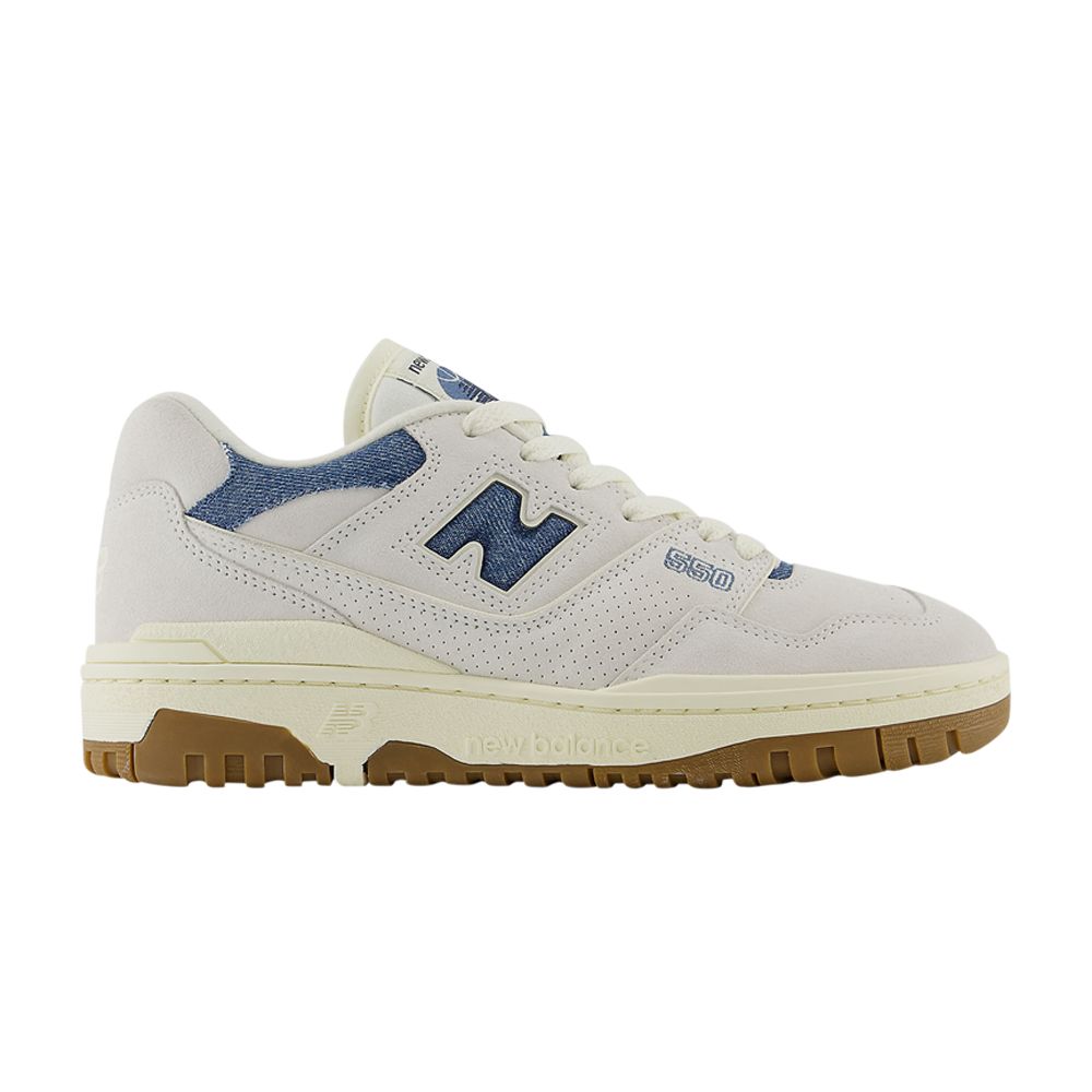 Pre-owned New Balance Wmns 550 'denim Pack - Reflection' In White
