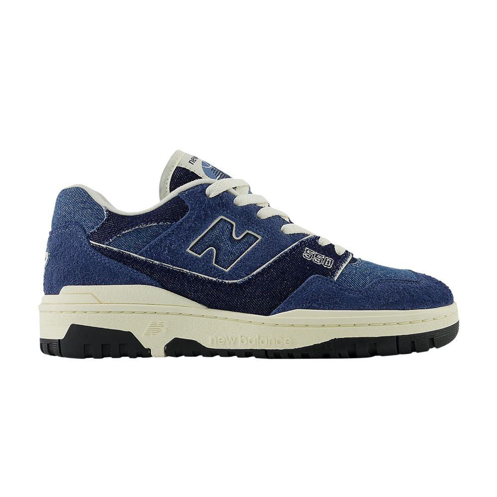 Pre-owned New Balance Wmns 550 'denim Pack - Navy' In Blue