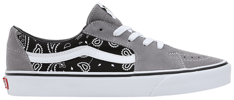 Buy Vans Sk8-Low 'Paisley Grey' VN0A5KXDBGJ GOAT