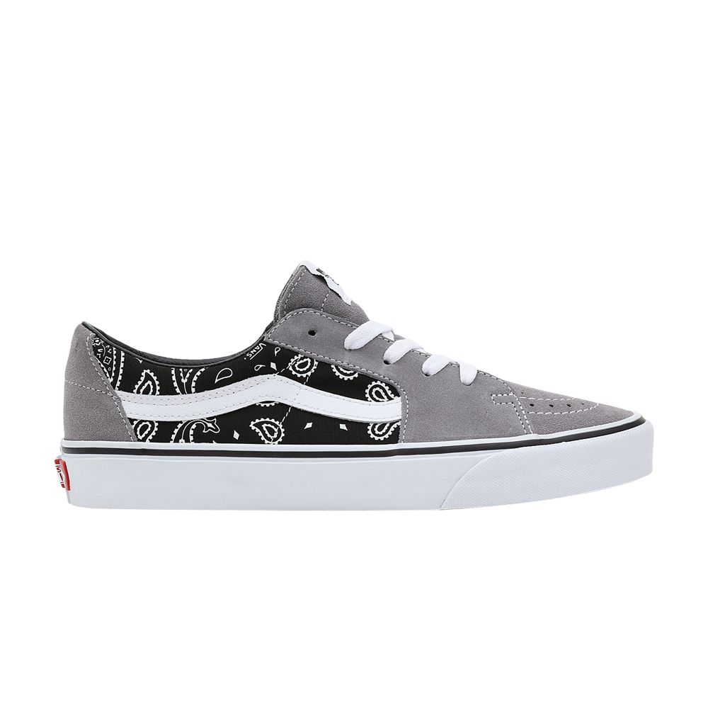 Vans Sk8-Low 'Paisley - Grey' | Men's Size 4 - VN0A5KXDBGJ