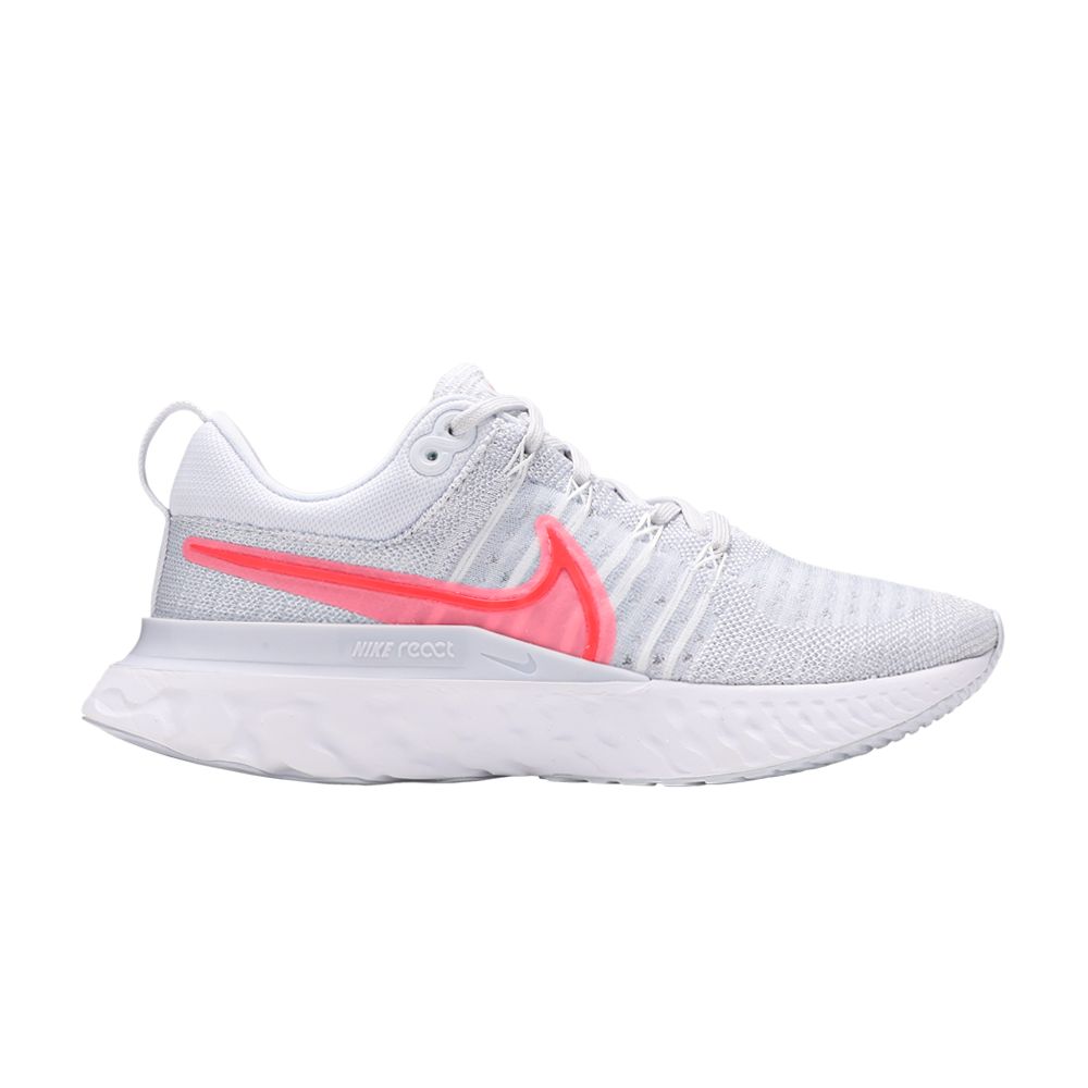 Nike Wmns React Infinity Run Flyknit 2 'Sunset Pulse' | Grey | Women's Size 12