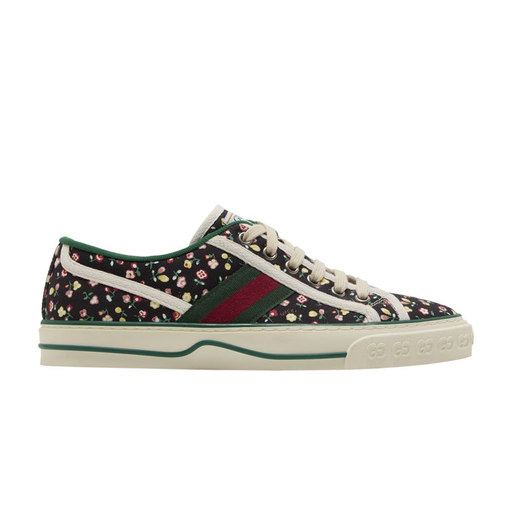 Liberty of London x Gucci Wmns Tennis 1977 'Floral - Black' | Women's Size 35.5