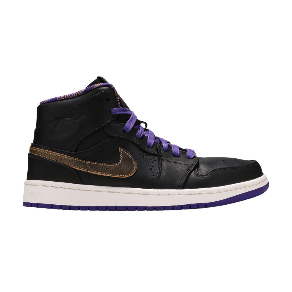 Air Jordan 1 Mid Noveau 'BHM' | Black | Men's Size 11