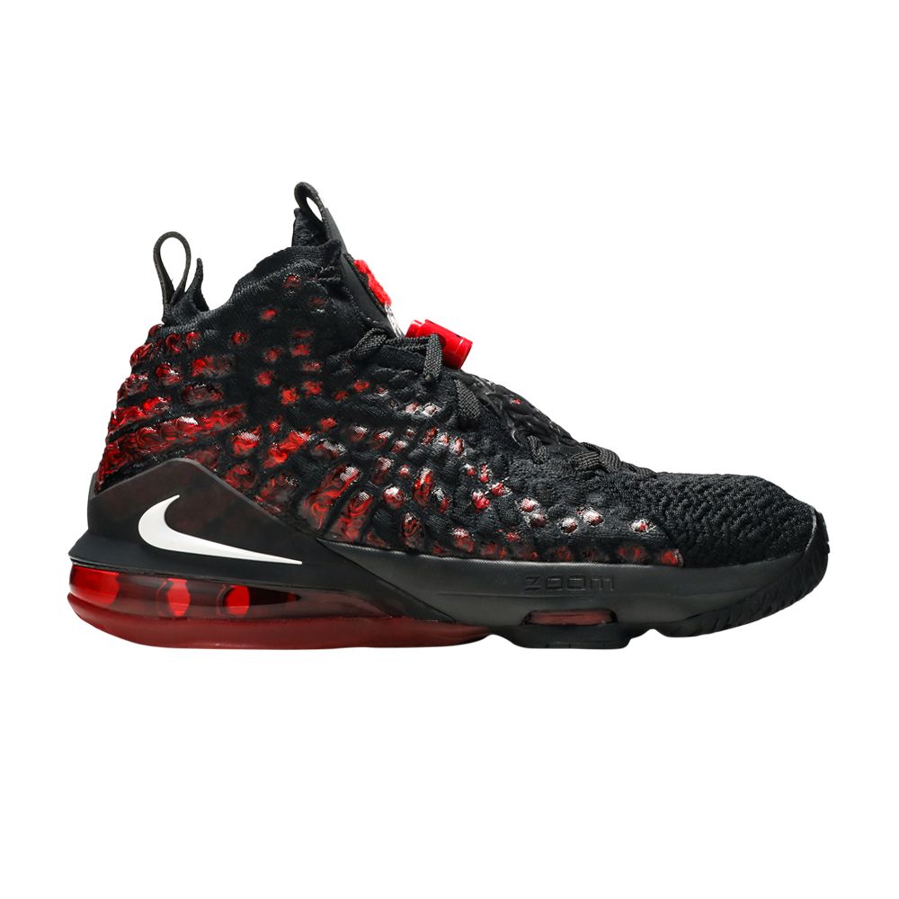Nike LeBron 17 GS 'Infrared VI' | Black | Kid's Size 4