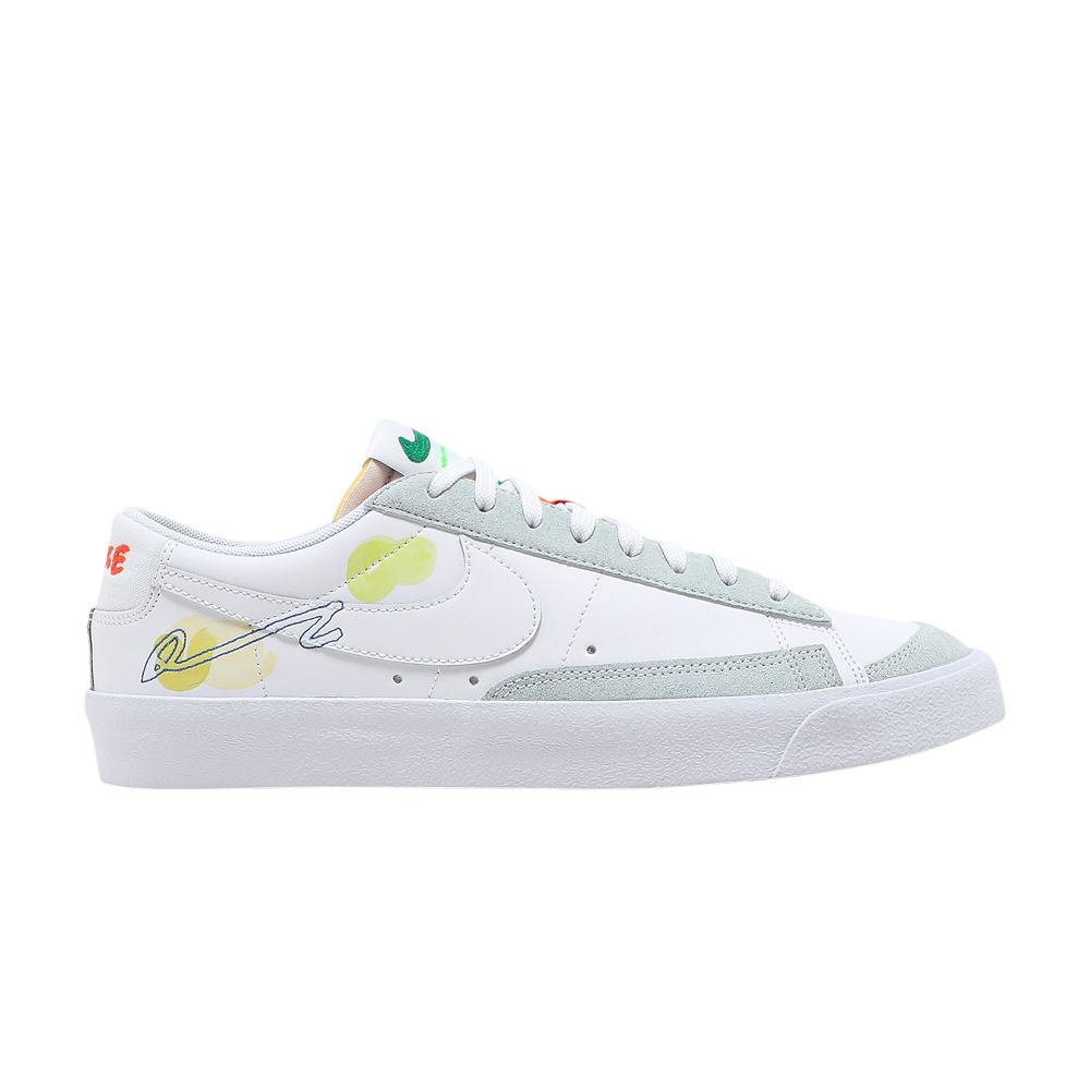 Nike Mayumi Yamase x Blazer Low '77 Flyleather 'Earth Day' | White | Men's Size 4