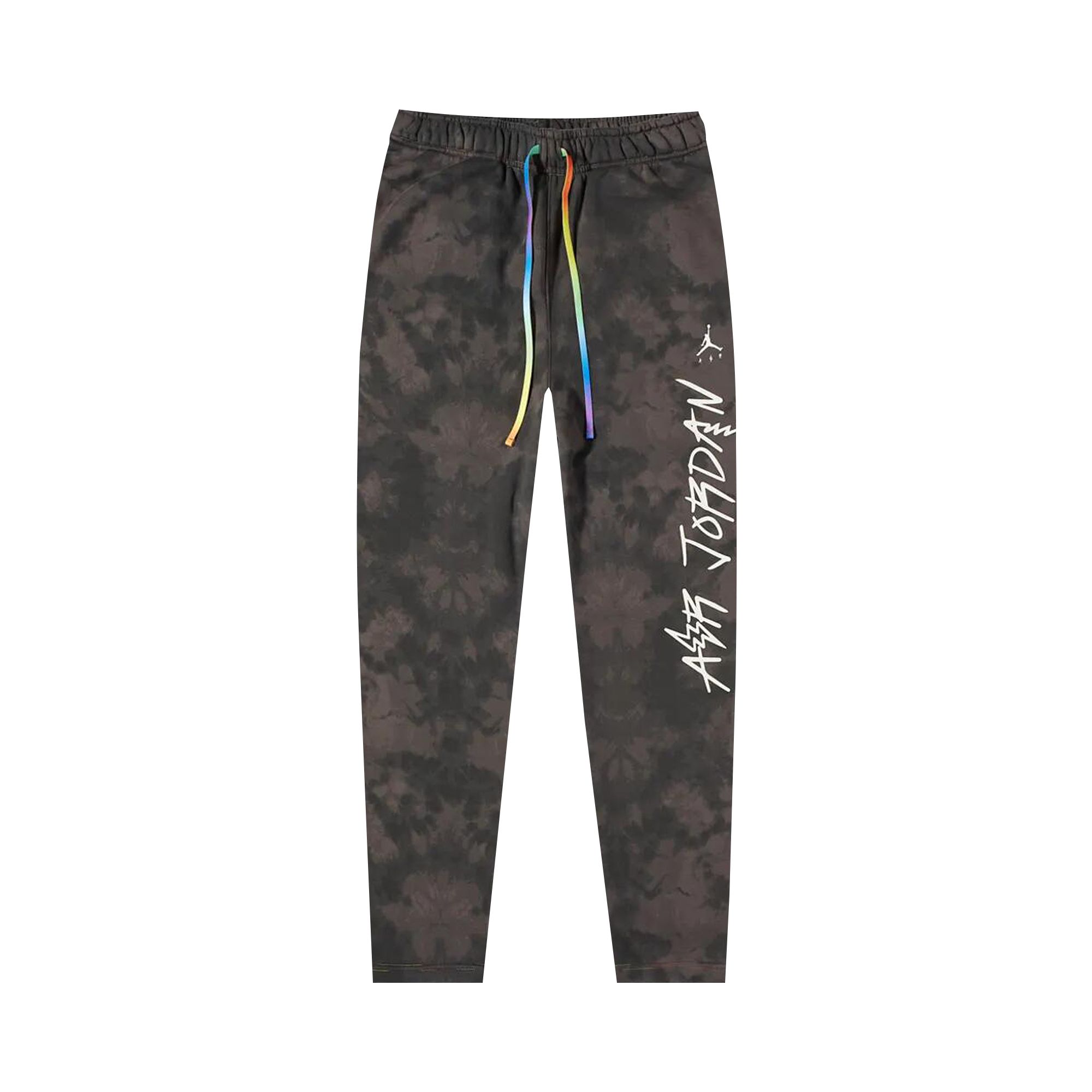 Air Jordan x J Balvin Fleece Pant 'Flat Pewter/Black' | Men's Size XL