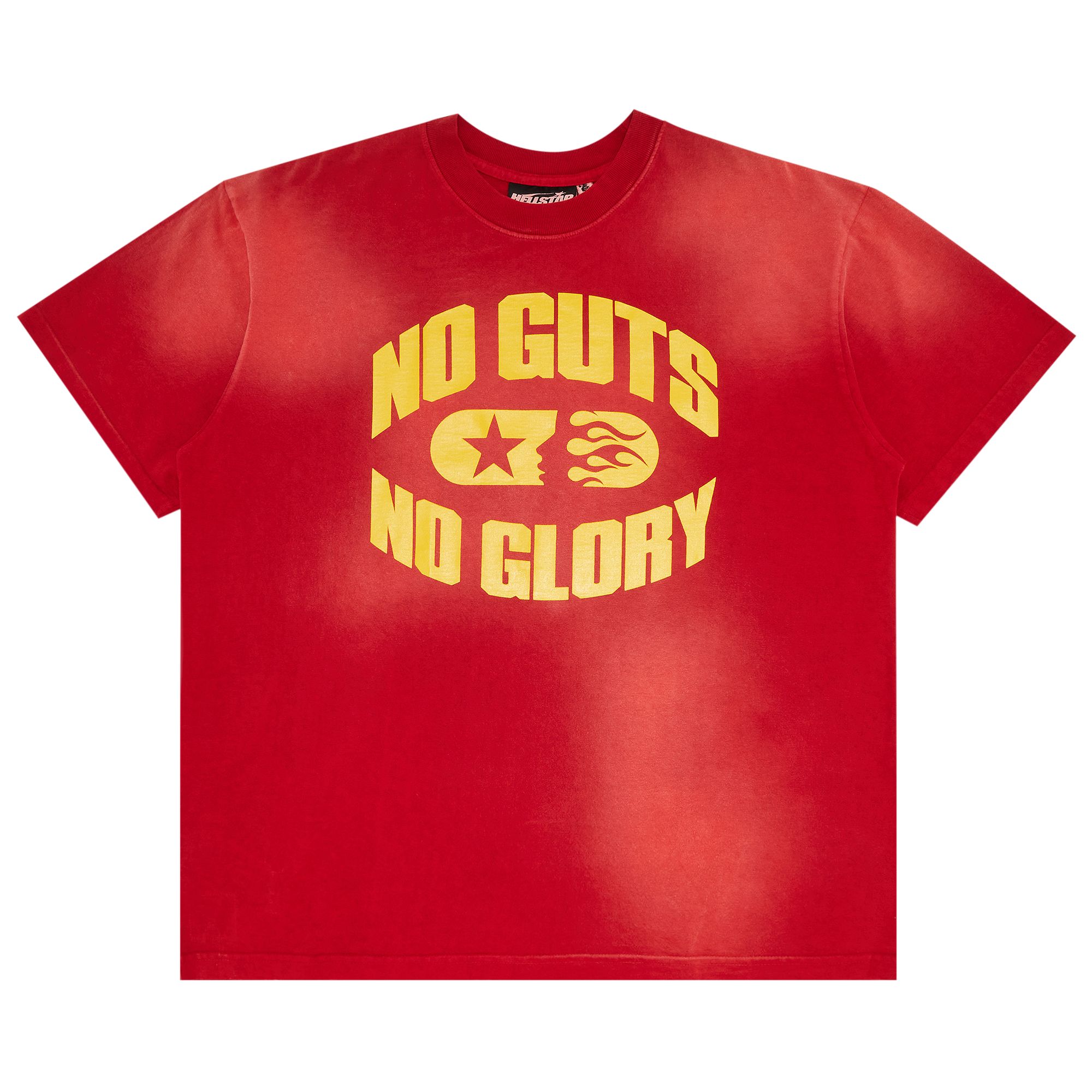 Hellstar No Guts No Glory T-Shirt 'Red' | Men's Size L