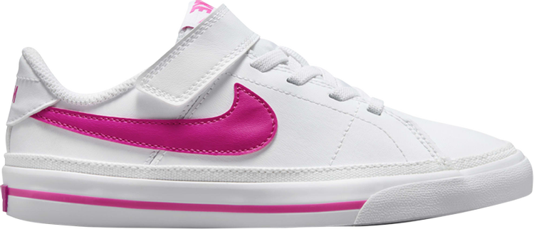 Court Legacy PS White Laser Fuchsia