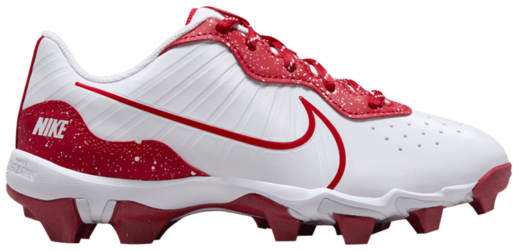 Nike Alpha Huarache 4 Keystone GS White University Red Splatter