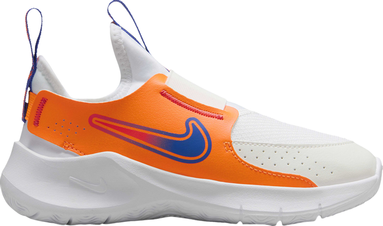 Flex Runner 3 PS White Total Orange Blue