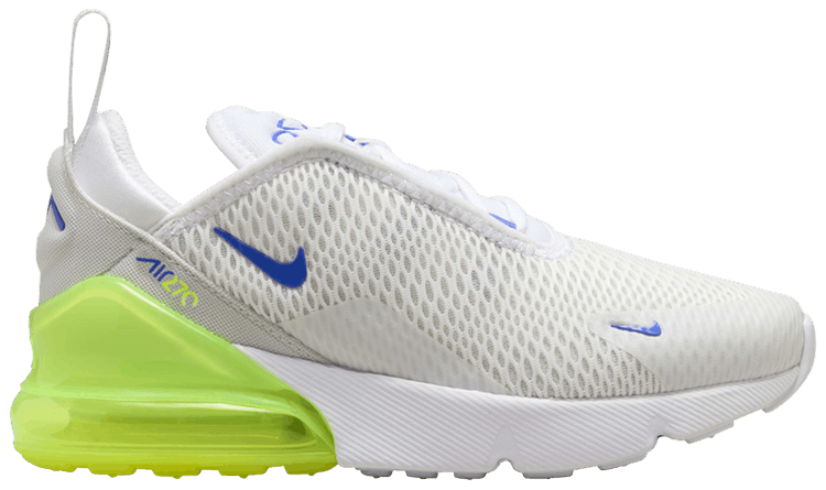 Nike air max 270 white volt blue shop