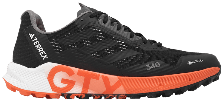 Adidas Terrex Agravic Flow 20 GORE TEX Black Impact Orange