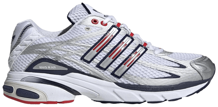 Adidas x Sporty Rich Adistar Cushion Cloud White Night Indigo Collegiate Red 10