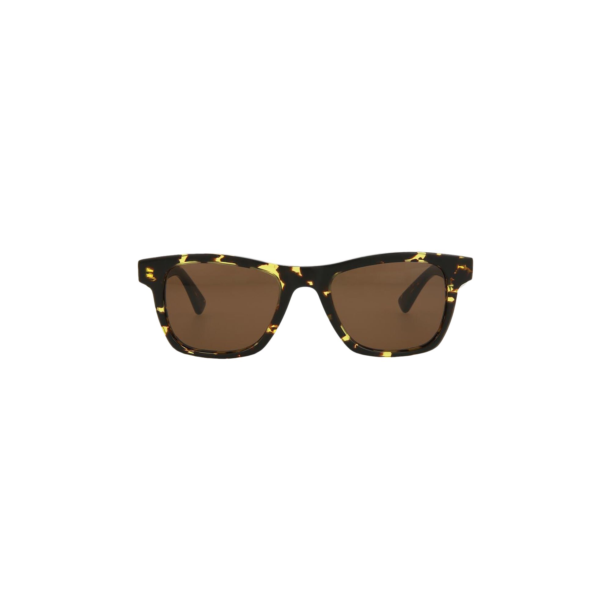 Pre-owned Bottega Veneta Square Sunglasses 'havana/brown'