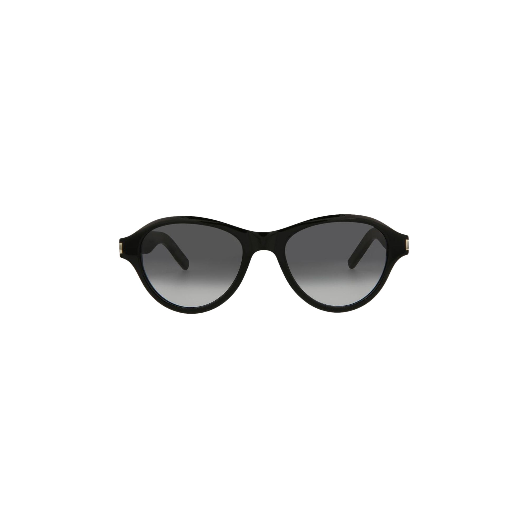 Pre-owned Saint Laurent Round Sunglasses 'black/grey' | Men's Size Onesize
