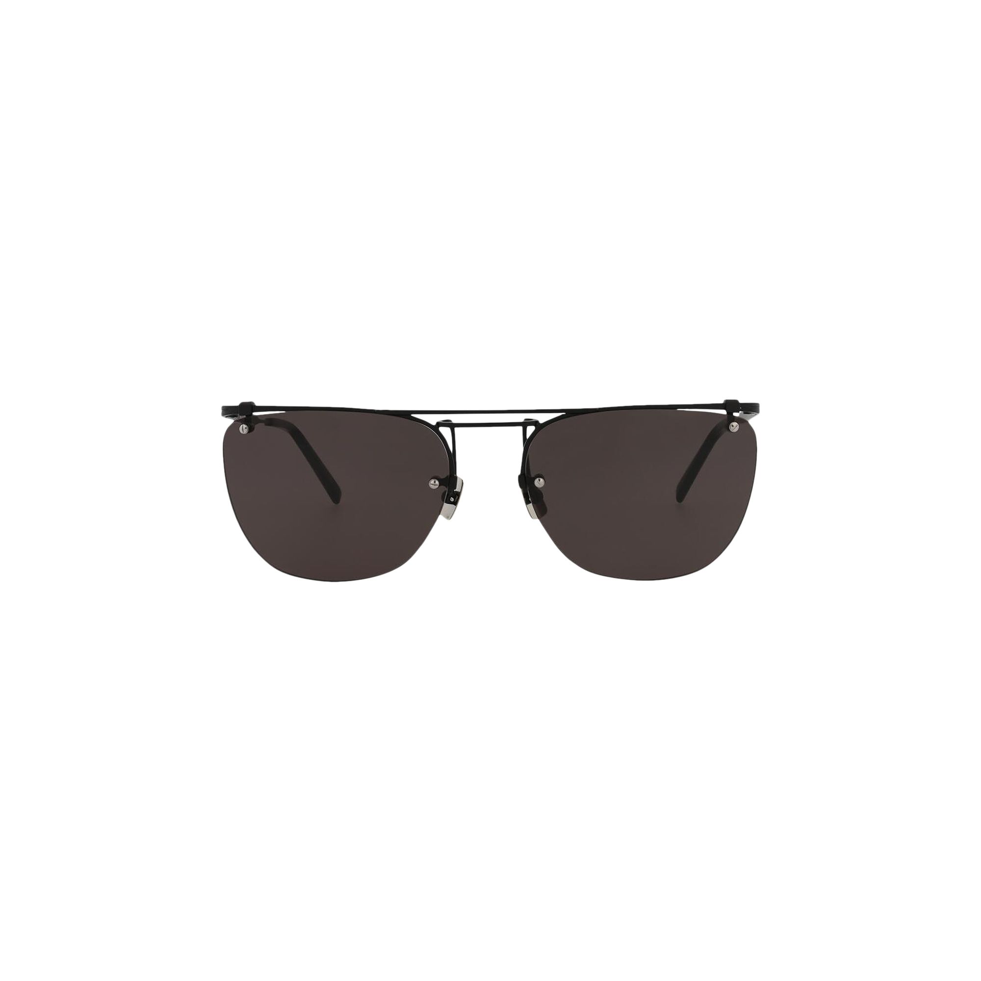 Pre-owned Saint Laurent Aviator Sunglasses 'black' | Men's Size Onesize