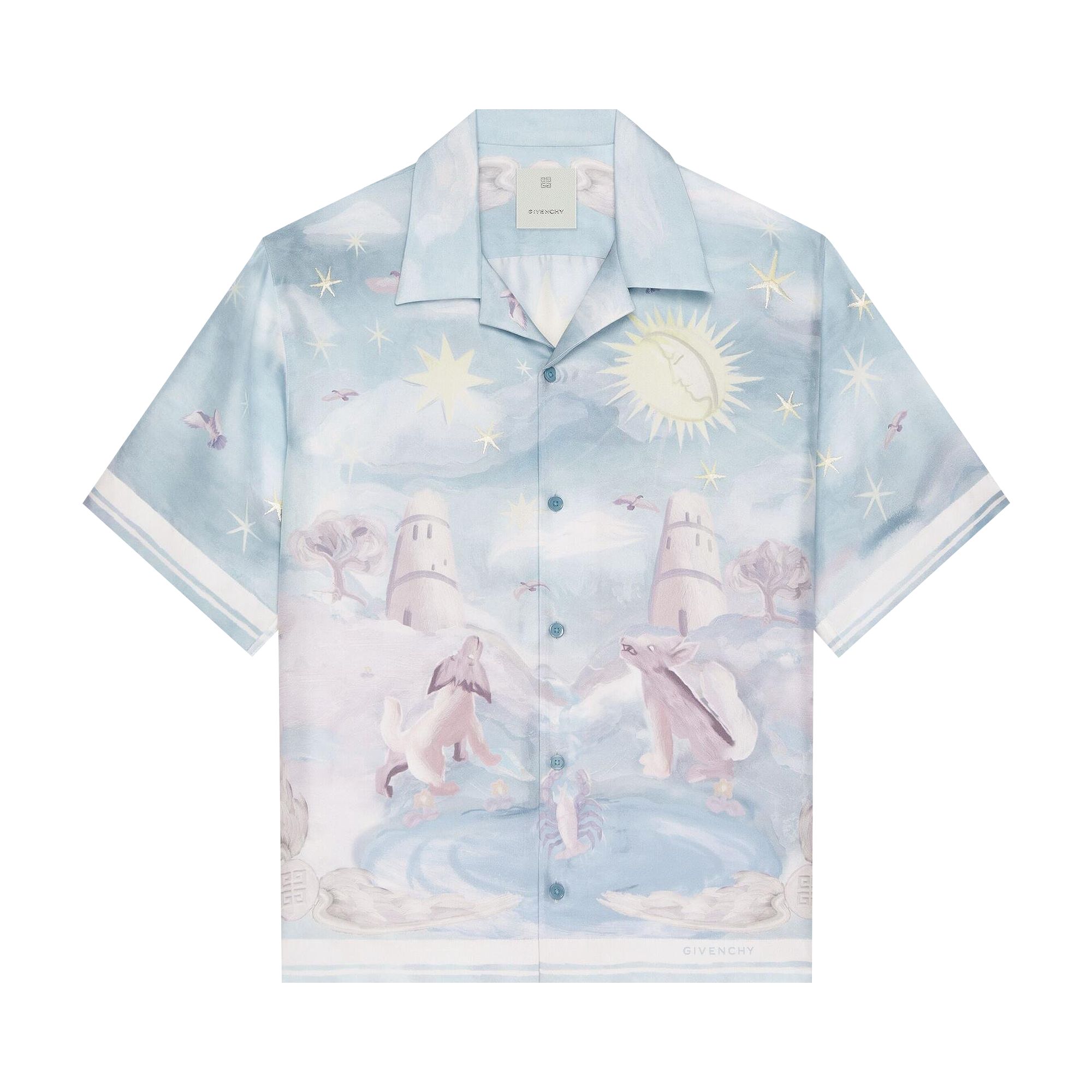 Pre-owned Givenchy New Bowling Shirt 'multicolor' | Multi-color | Men's Size 41