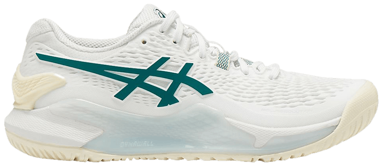 Buy Asics Wmns Gel Resolution 9 'White Pitch Green' - 1042A246 101