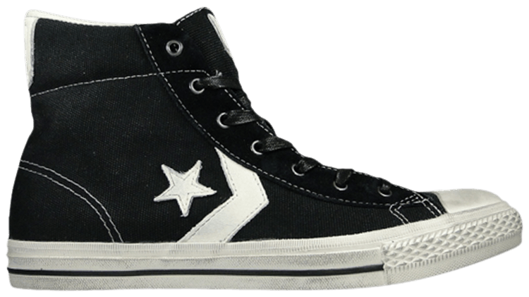 John Varvatos x Converse Star Player Mid Black White