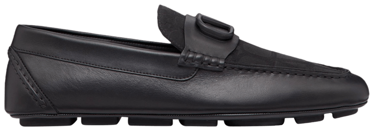 Valentino Driver VLogo Loafer Black
