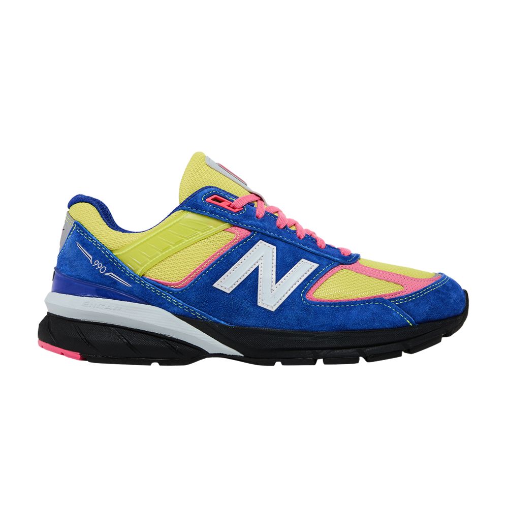 New Balance size? x 990v5 Made in USA 'Corner Store' | Blue | Men's Size 9