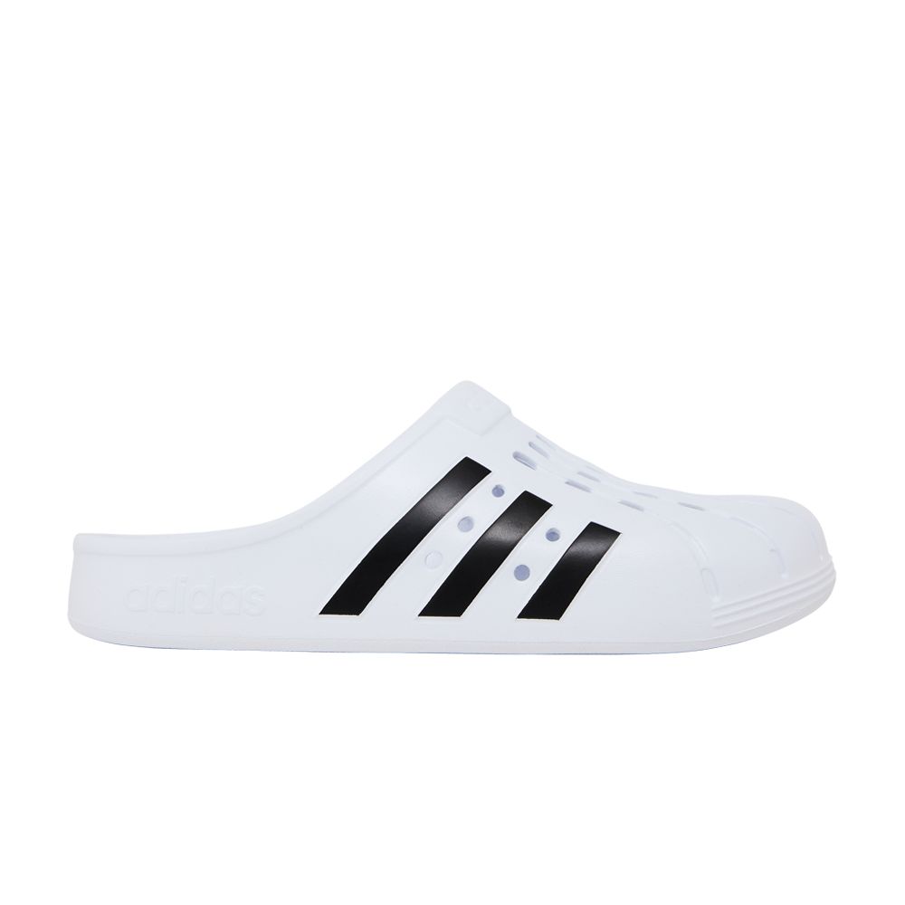 adidas Adilette Clog 'White Black' | Men's Size 6