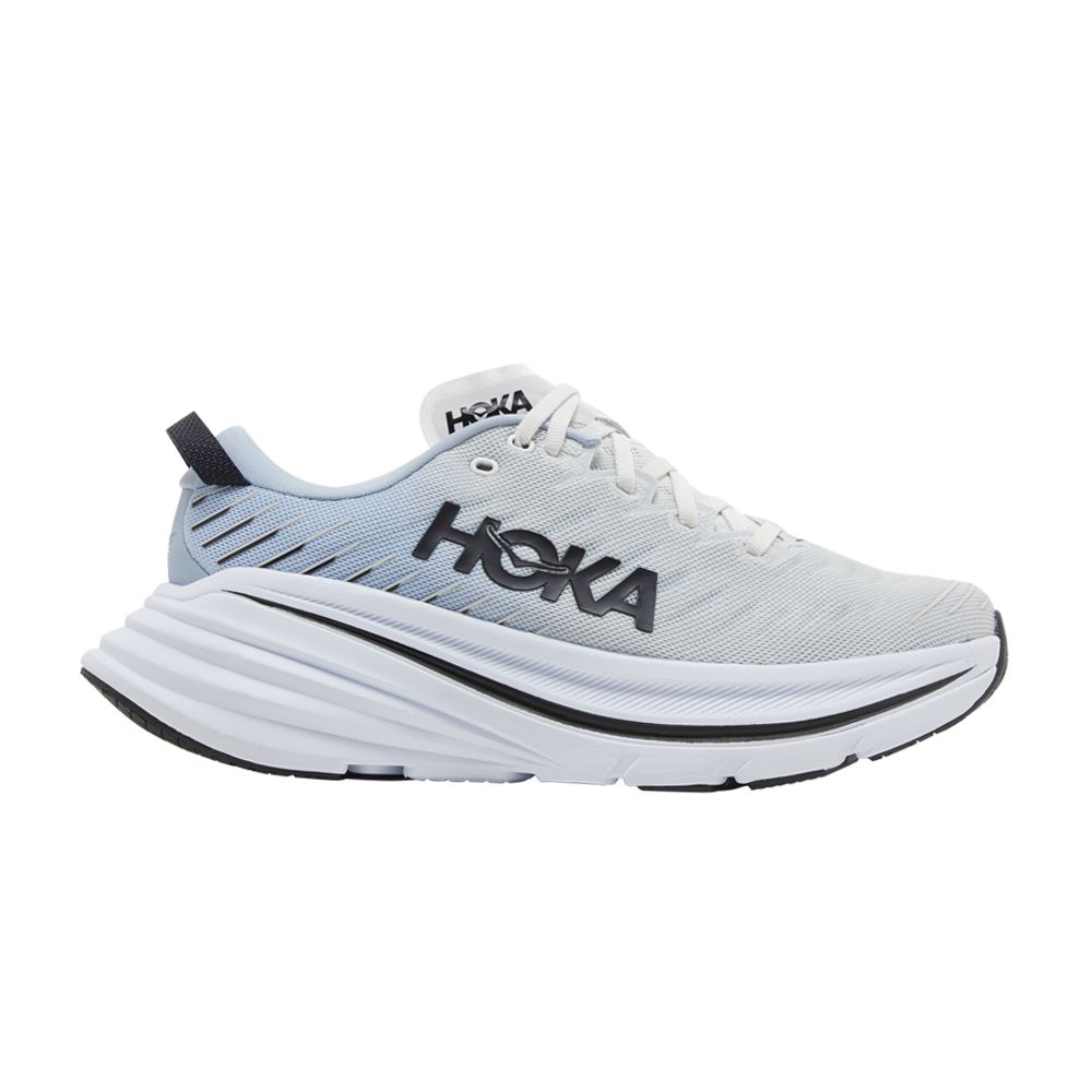 HOKA Bondi X 'Blue Fog' | White | Men's Size 8