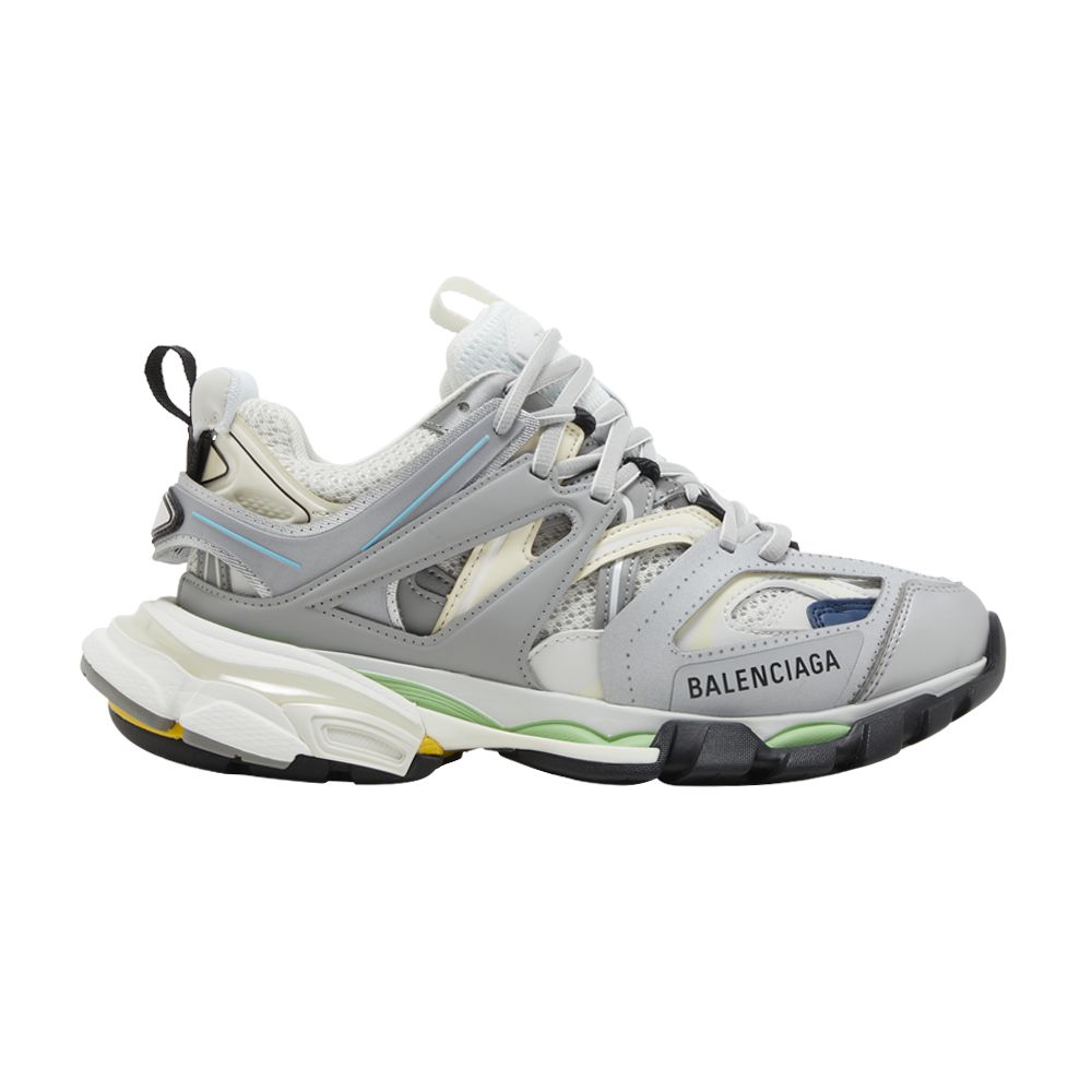 Pre-owned Balenciaga Wmns Track Sneaker 'grey Blue Green' | Women's Size 40