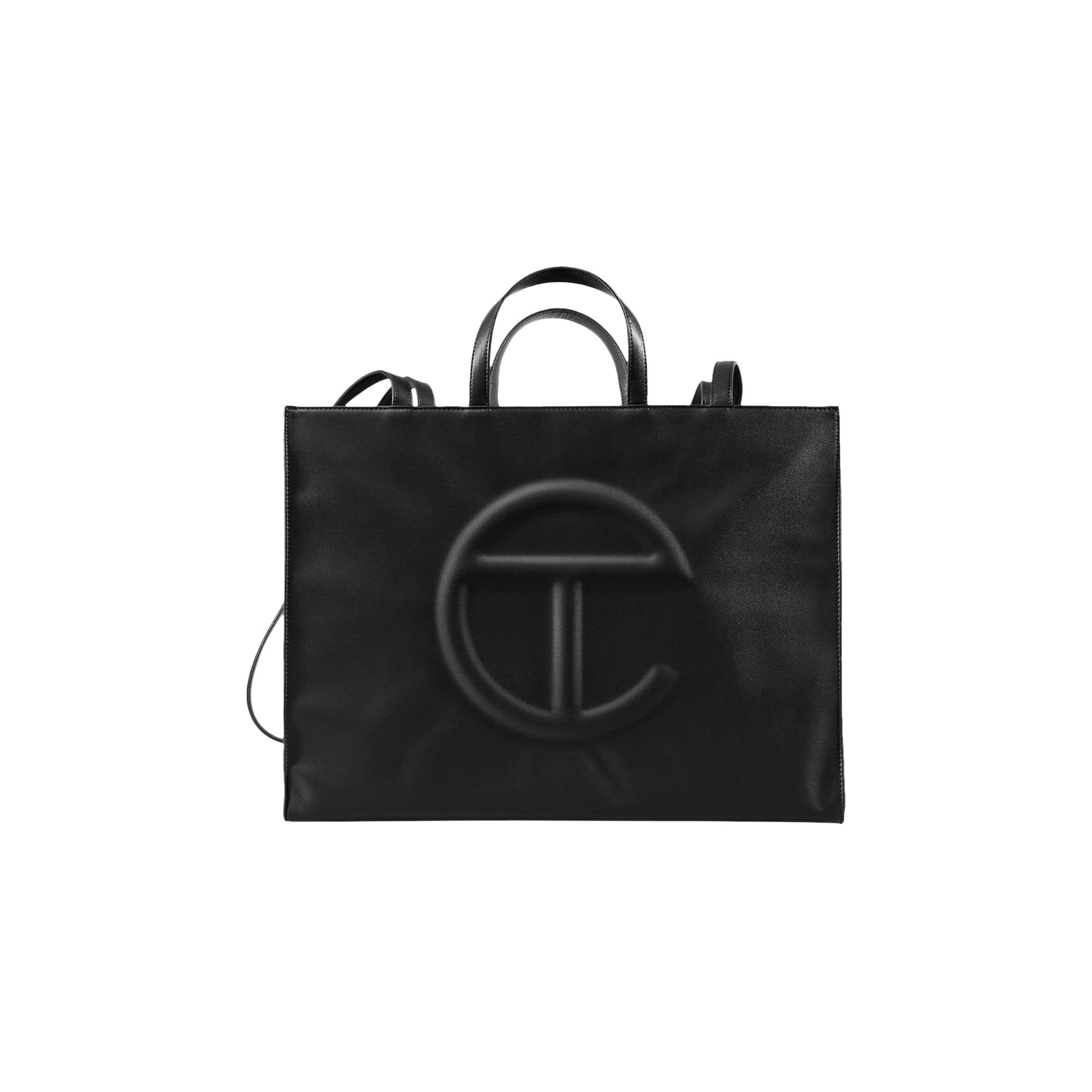 Pre-owned Telfar Large Shopping Bag 'black'