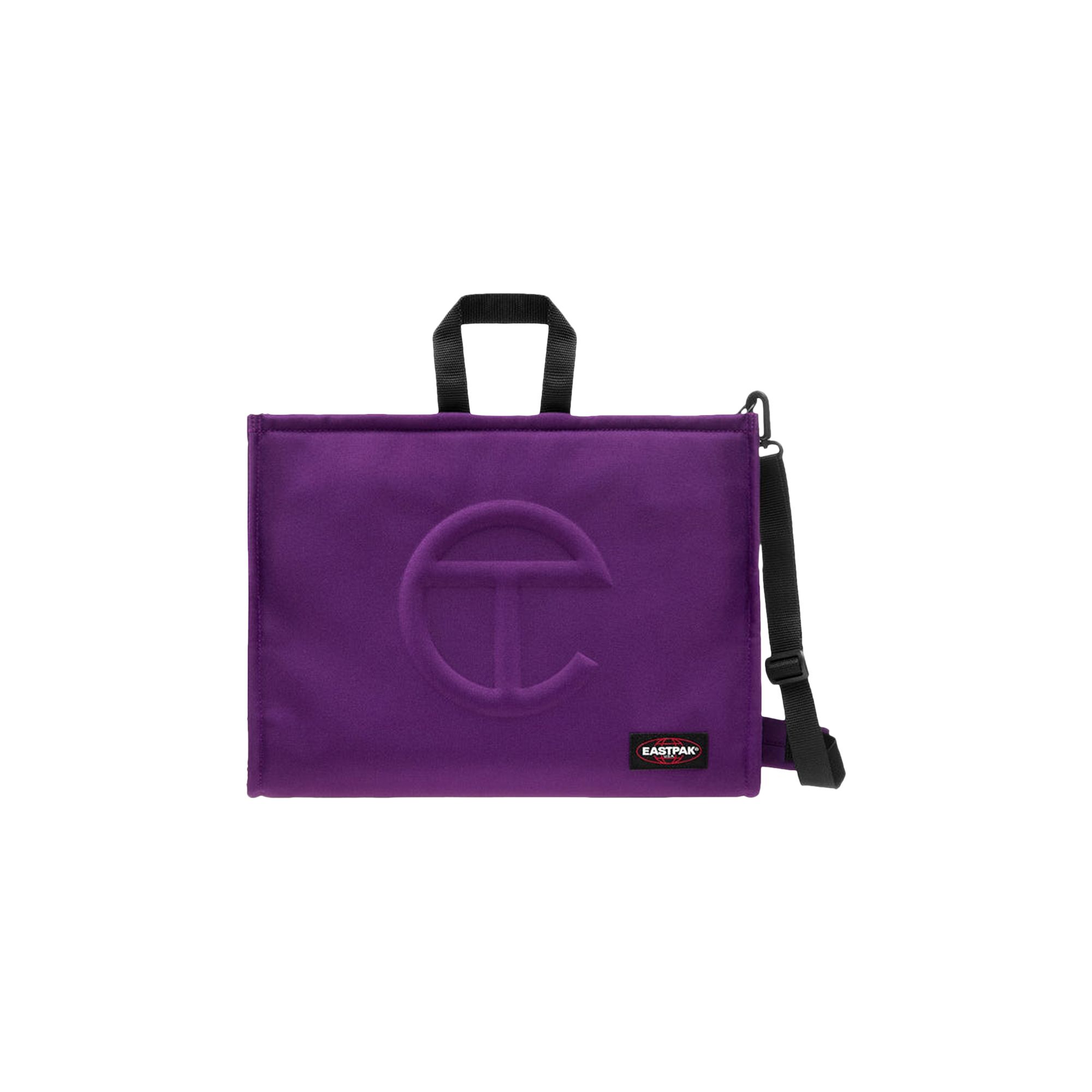 Pre-owned Telfar X Eastpak Medium Shopper 'purple' | Women's Size Onesize