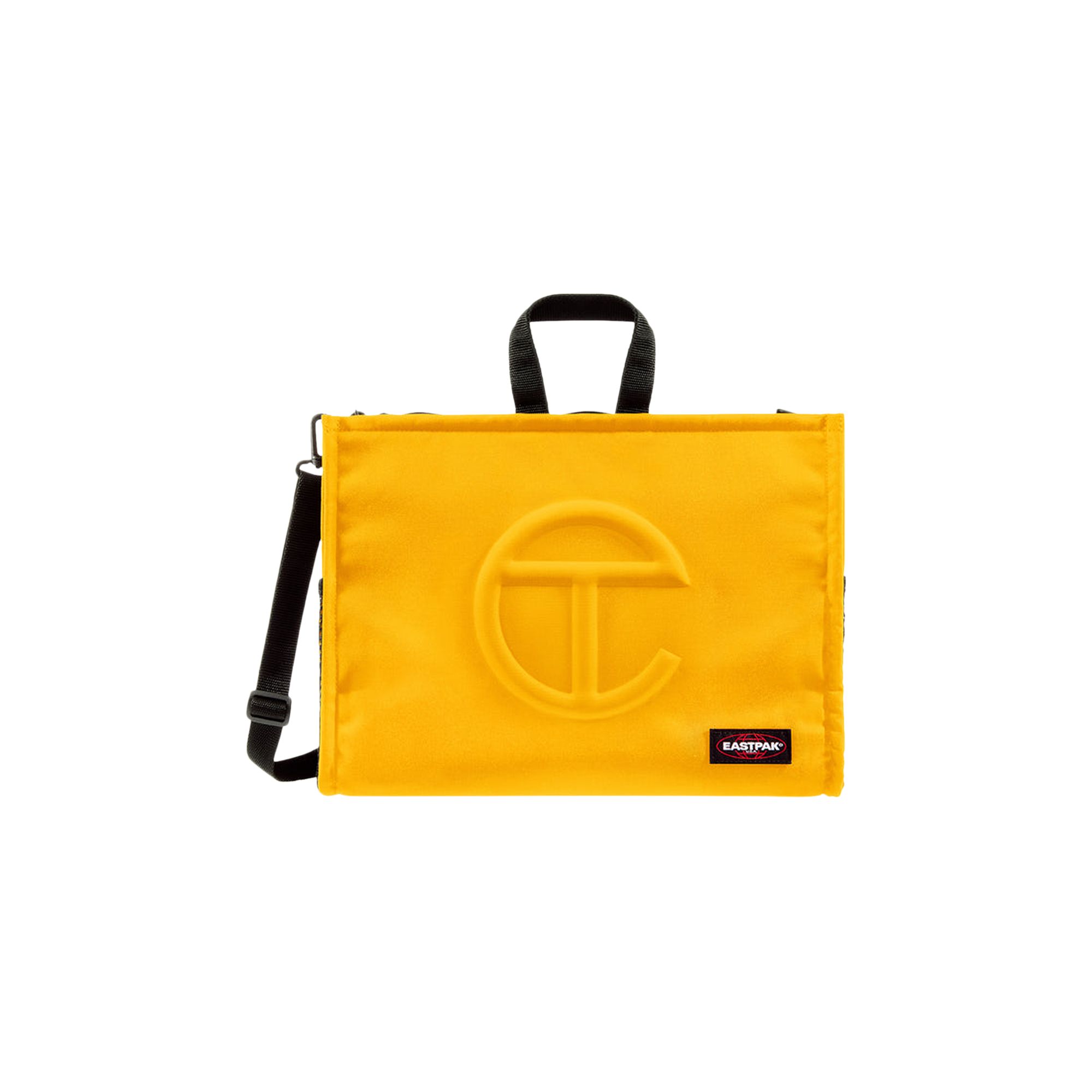 Pre-owned Telfar X Eastpak Medium Shopper 'yellow'