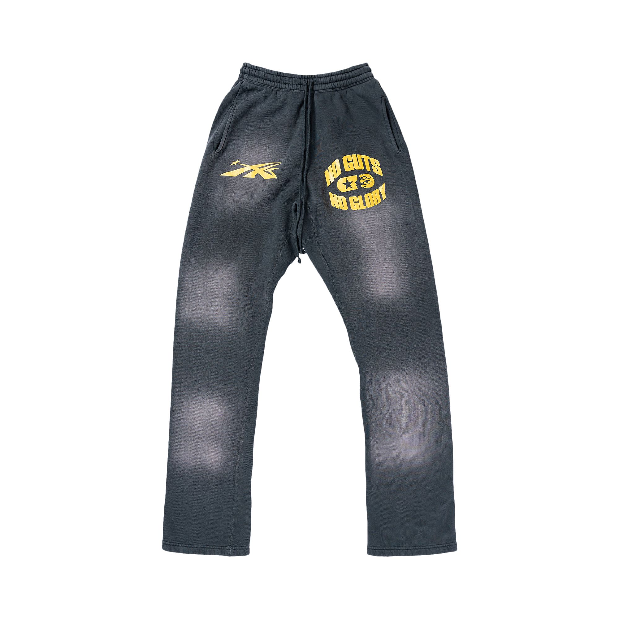 Hellstar No Guts No Glory Sweatpants 'Washed Black' | Men's Size L