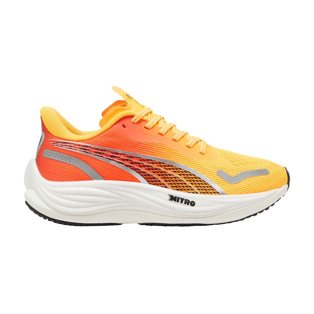 Pre-owned Puma Wmns Velocity Nitro 3 'fade Pack - Sun Stream' In Orange