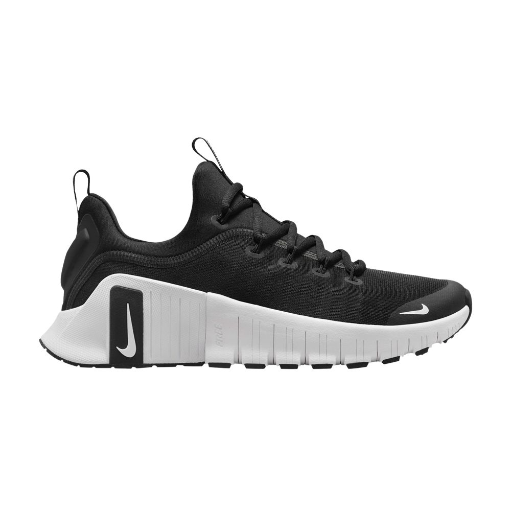 Pre-owned Nike Wmns Free Metcon 6 'black White'