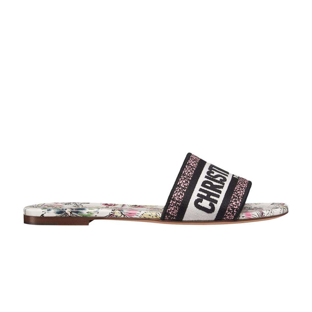 Pre-owned Dior Wmns Dway Slide 'plan De Paris Motif - White Pink' | Women's Size 36