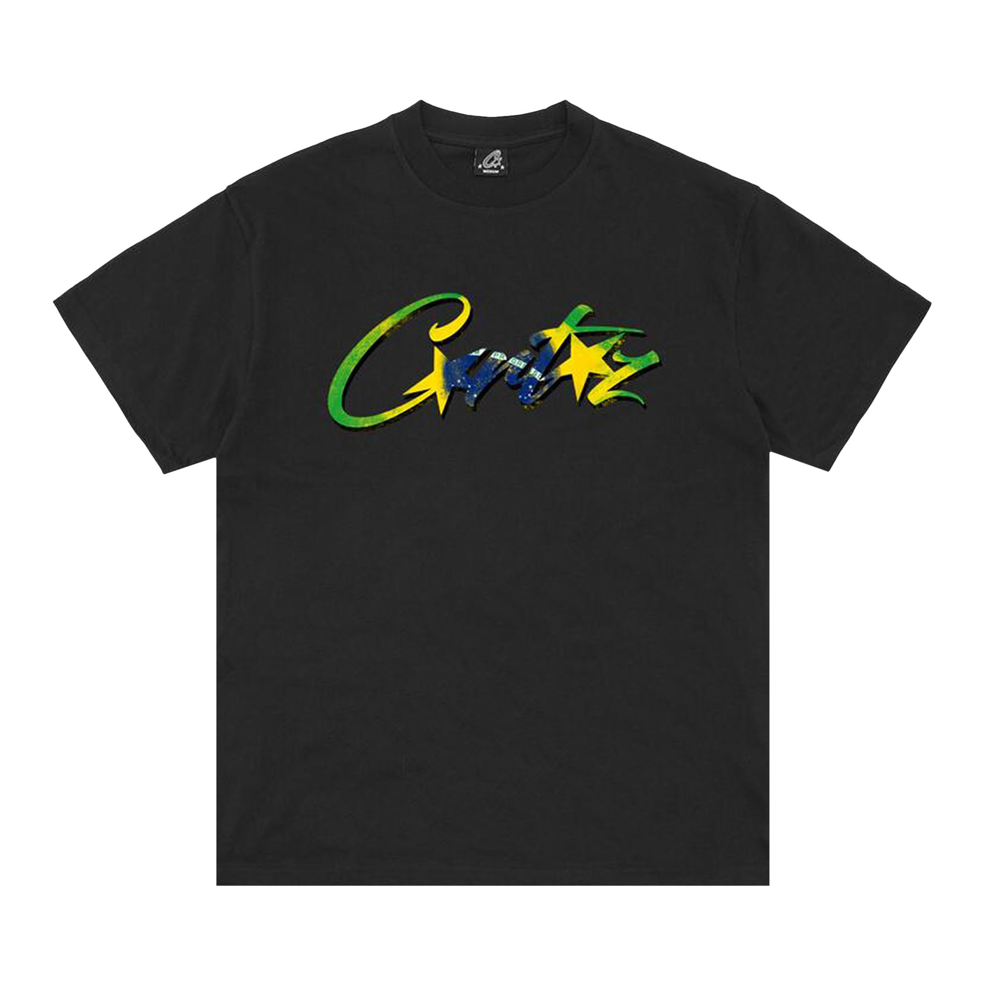 Corteiz Brasil Tee *New Blank* 'Black' | Men's Size L