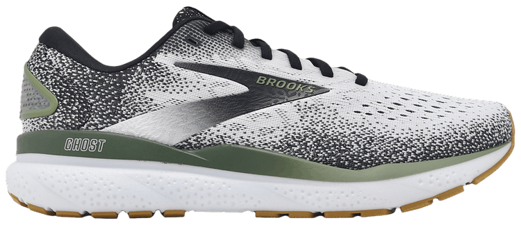 Brooks Ghost 16 White Black Green